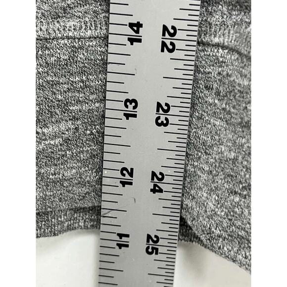 Rag & Bone Camden Heather Gray Hem Cotton Blend Top Pullover Size XS A001442 - Picture 6 of 6